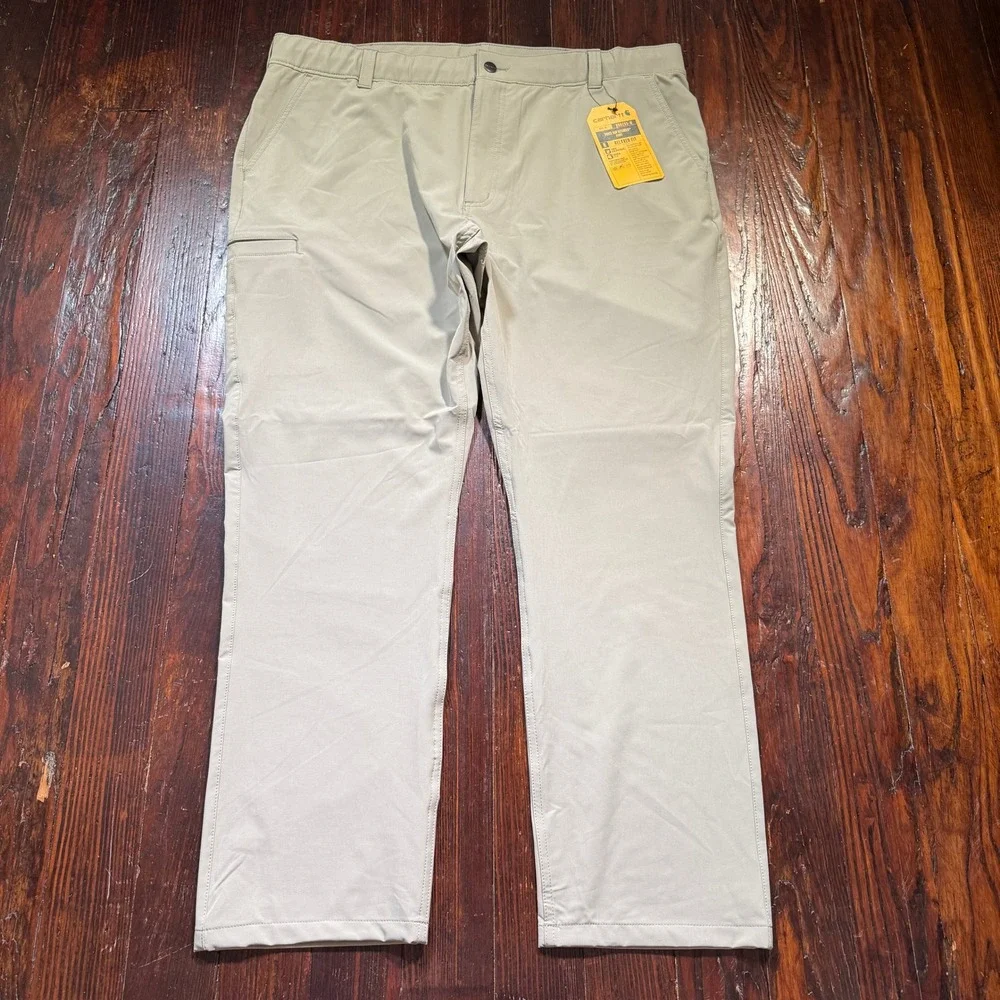 Carhartt Force Sun Defender Pants Mens XL Khaki Relaxed UPF BN6265-M NWT